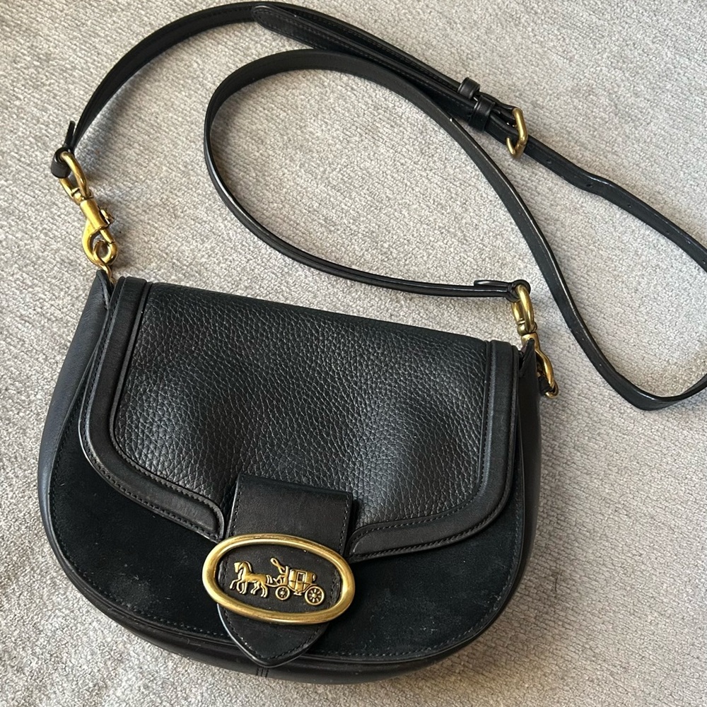 Coach Kat Saddle Bag 20🖤